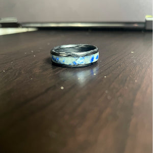 Lapis Lazuli Glowstone Ring